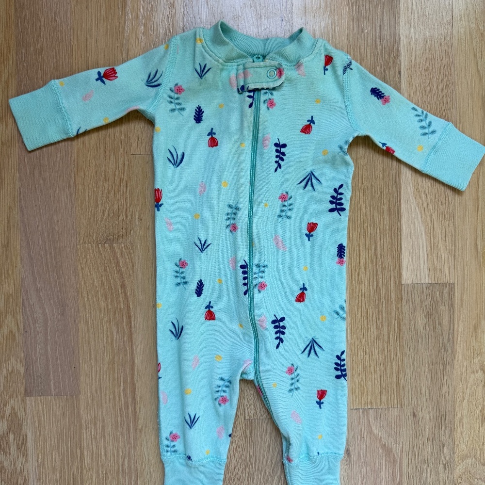 Hanna Andersson Baby Pajamas Size 50/6m